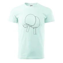 Rakety na stolný tenis jedným ťahom