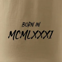Born in - Rímske číslo 1981