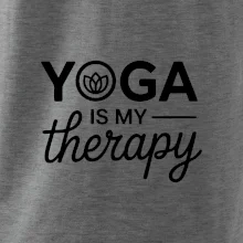Yoga Is My Therapy nápis