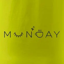 Monday nápis