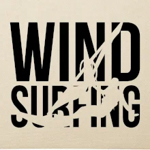 Windsurfing nápis