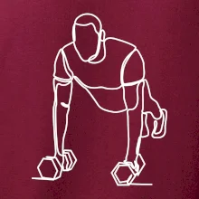 Tréner fitness jedným ťahom