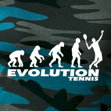Evolúcia tenis chlapec