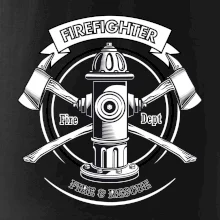 Firefighter logo Fire and rescue