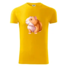 Morča - kreslené, bielo oranžové