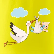 Bocian čakáme bábätko - chlapec