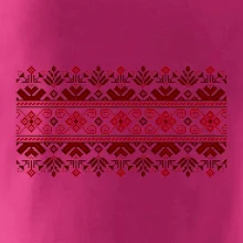 Ukrajinský vzor - červený Ukrajinský vzor - červený