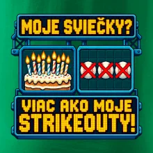 Moje sviečky viac ako moje strikeouty