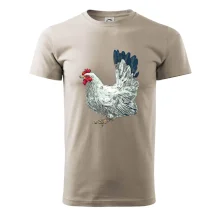 Sliepka kreslená biela