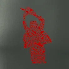 Chainsaw ikony postava Chainsaw ikony postava