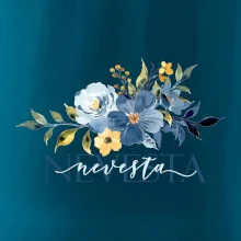 Nevesta kvety modré