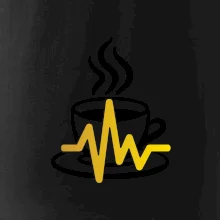 Káva EKG hrnček Káva EKG hrnček