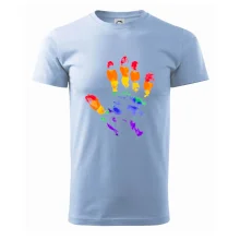 LGBT hand print