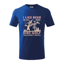 I like beer and disc golf