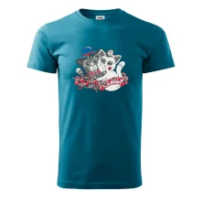 Mačky v objatí (Pecka design)