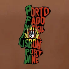 Mapy - názvy miest - Portugalsko