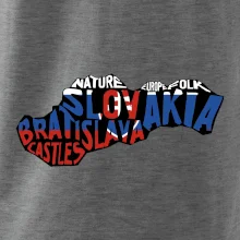 Mapy - názvy miest - Slovensko