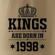 Kings are born in 1998