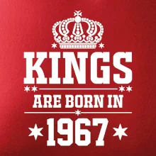 Kings are born in 1967