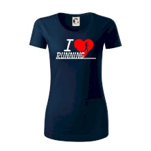 I love running dievča