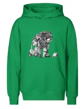 Americký futbal astronaut