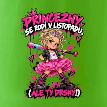 Princezny se rodí v listopadu drsná punková holčička