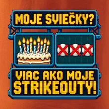 Moje sviečky viac ako moje strikeouty