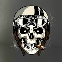 Motorkárska helma a cigara Motorkárska helma a cigara