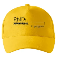 In progress titul RNDr. doktor / doktorka prírodných vied