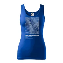 Gerlachovský štít - vrstevnice v obdĺžniku