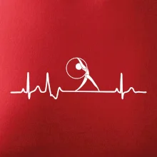 EKG moderná gymnastika obruč