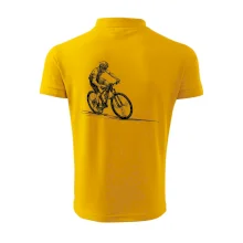 MTB kreslený cyklista MTB kreslený cyklista