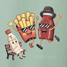 Súboj o hranolky kečup tatárka