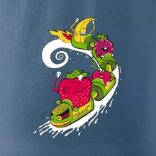 Milkshake vlak kreslený