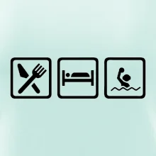 Eat sleep vodné pólo v rade