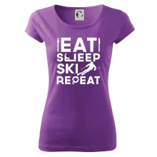 Eat sleep ski repeat