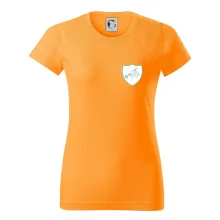 Zúbok na prsníku - zrkadlo