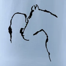 Kôň a ja silueta Kôň a ja silueta