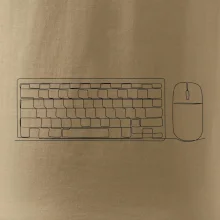 Klávesnica a myš jedným ťahom