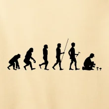 Evolúcia hubár muž