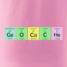 Geocache - periodická tabuľka