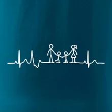 EKG rodina a dvaja chlapci