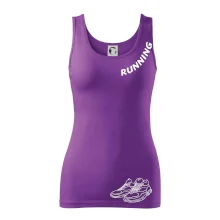 Running nápis šikmo