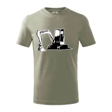 Bager bez nápisu čiernobiely