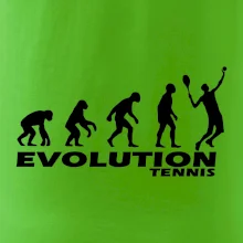Evolúcia tenis chlapec