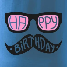 Mustache narozeniny - okuliare
