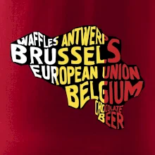 Mapy - názvy miest - Belgicko