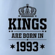 Kings are born in 1993 Kings are born in 1993