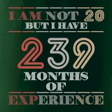 20 years 239 months of experience