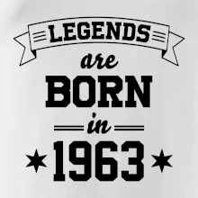 Legends are born in 1963